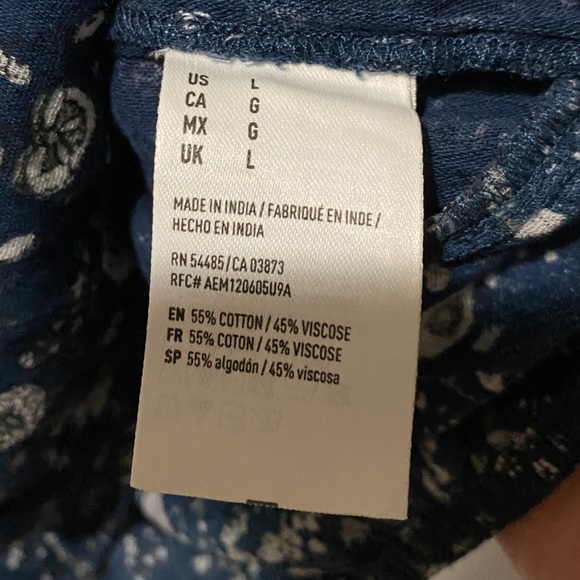 AEO Peasant Top size L - Picture 4 of 5